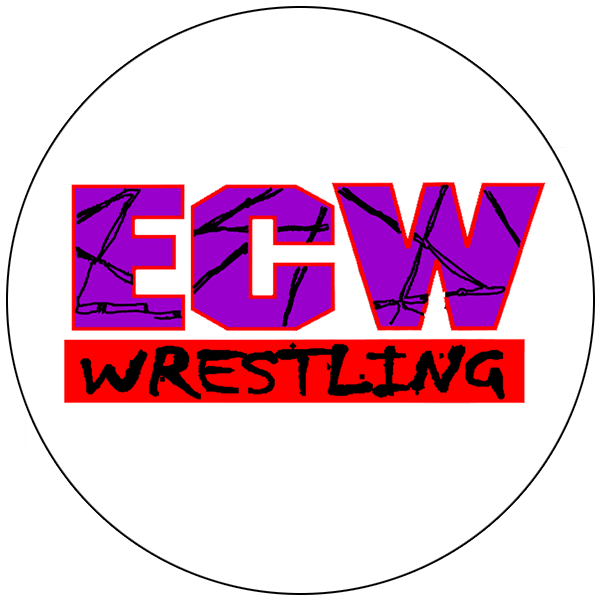 ECW Wrestling 1" Button